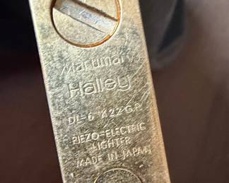 Vintage Maruman Halley DL-6 K22GP Piezo-Electric Lighter