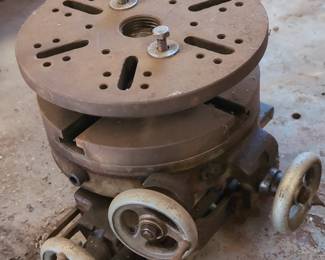 Vintage Palmgren Cross Slide Rotary Table