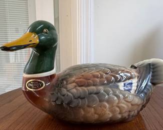 Palfrey Mallard Duck Liquor Decanter