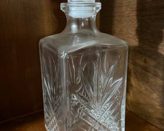 Vintage Bormioli Rocco Selecta Whiskey Decanter