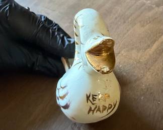 Vintage Bird Ashtray
