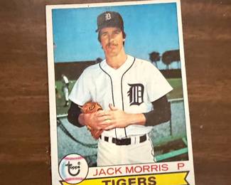 1979 Topps Jack Morris Baseball Card