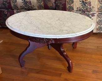 MARBLE TOP TABLE