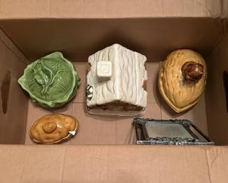 VINTAGE COOKIE JARS