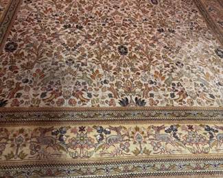 HAND KNOTTED AREA RUG