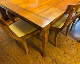 DINING TABLE AND CHAIRS