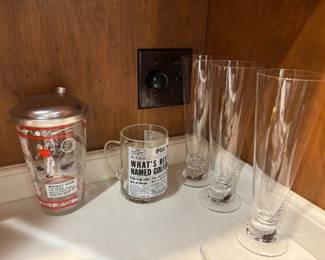 MARQUIS WATERFORD PILSNER GLASSES