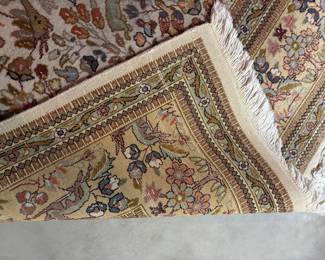 BACK OF AREA RUG