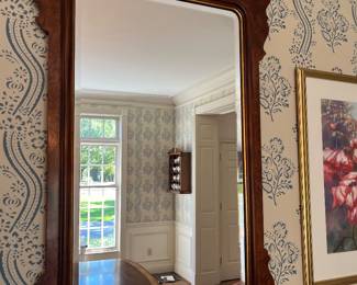 WOOD FRAME MIRROR