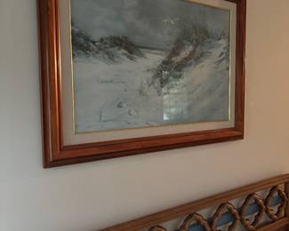 MIRROR AND KINGSIZE HEADBOARD
