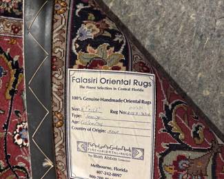 DETAIL OF LARGE AREA RUG