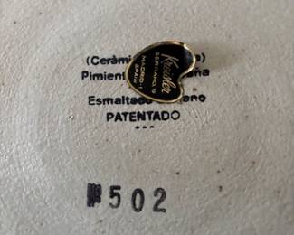 DETAIL OF PLATE