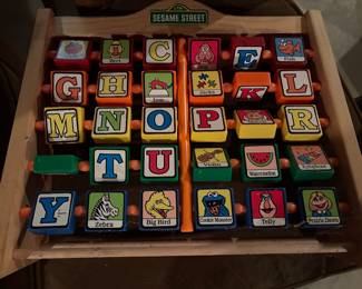 SESAME STREET ALPHABET