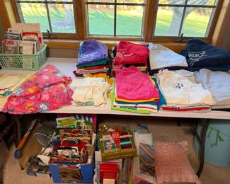 T shirts, maps, misc