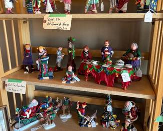 Department 56 All Around the Town series Christmas figures