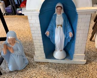 Grotto with Virgin Mary