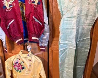 Asian satin clothing, Korean war era