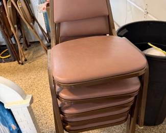 stack of chairs