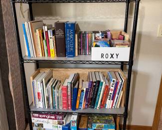 books, DVD, puzzles 