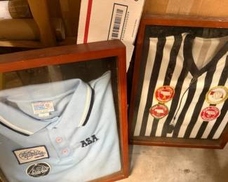 Omaha referee memorabilia. 