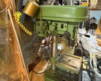 Drill press.