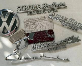 Automotive tags.