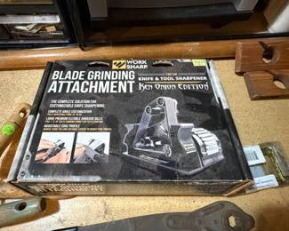 Knife making tools.