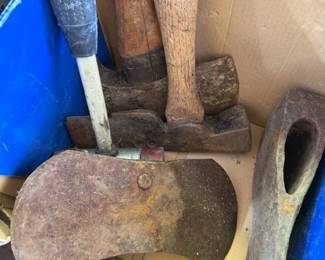 Axe & hatchet heads. 