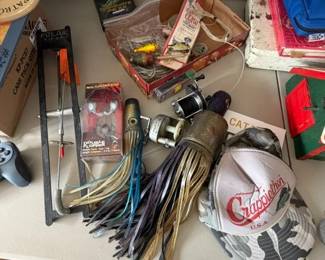 Vintage fishing collectibles. Large tuna / Marlin baits. 