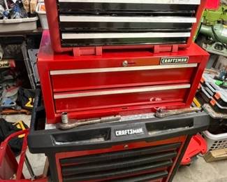 Tool chests, boxes, bags FULL of tools. Hand. Mechanic. Power. Many contractor grade. Many purchased for a one time job. 