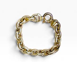 Sterling Chunky Bracelet