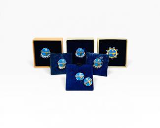 Grumman Years of Service Solid Gold Pins