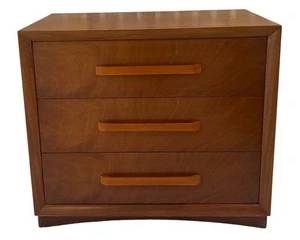 Vintage T.H. Robsjohn-Gibbings for Widdicomb Mid-Century Modern 3-Drawer Chest
