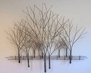 Vintage Winter Orchard Wall Art by Artisan House Sculptures
