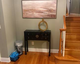 Asian foyer table