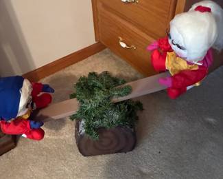 vintage Christmas decor