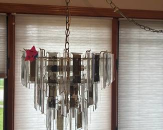 crystal ceiling light