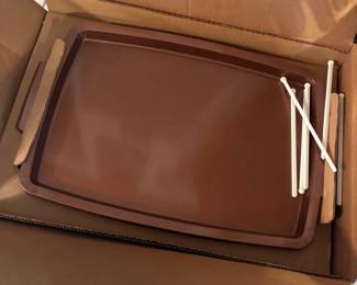 vintage serving set
