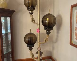 vintage floor to ceiling lamp