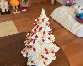 vintage ceramic Christmas tree