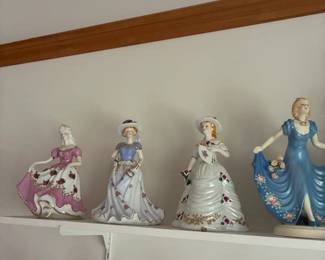 ceramic statues