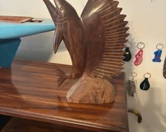 wood swordfish