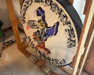 neon Road Runner sign