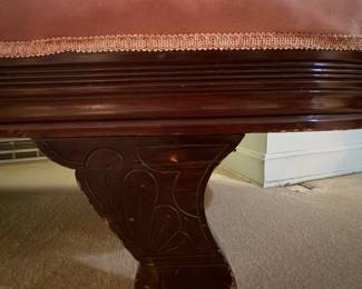 H38 - $150. Victorian fainting couch. Measures 72" x 26" x 37.5"T, floor to seat 18"T.
