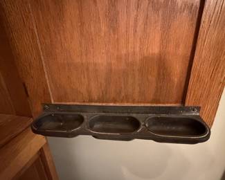 H26 - $450. Antique Hoosier "Ariel Handy Helper" Cabinet . Measures 40.5" x 26" x 67"T, top 12"D.