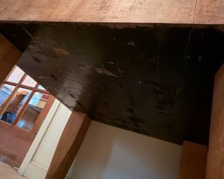 H28 - $1,500 PAIR of Butcher Block Tables from "Bally Block Tables". Each Measures 30" x 30" x 33.5"T. Very heavy, bring help to move.