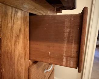 H26 - $450. Antique Hoosier "Ariel Handy Helper" Cabinet . Measures 40.5" x 26" x 67"T, top 12"D.