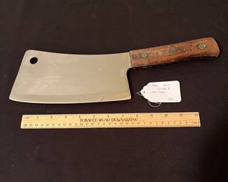 H59 - $40. Foster Bros. #2190S Meat Cleaver.