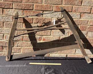 H62 - $30. Primitive Bow Saw.