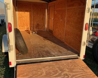 Enclosed Trailerinside